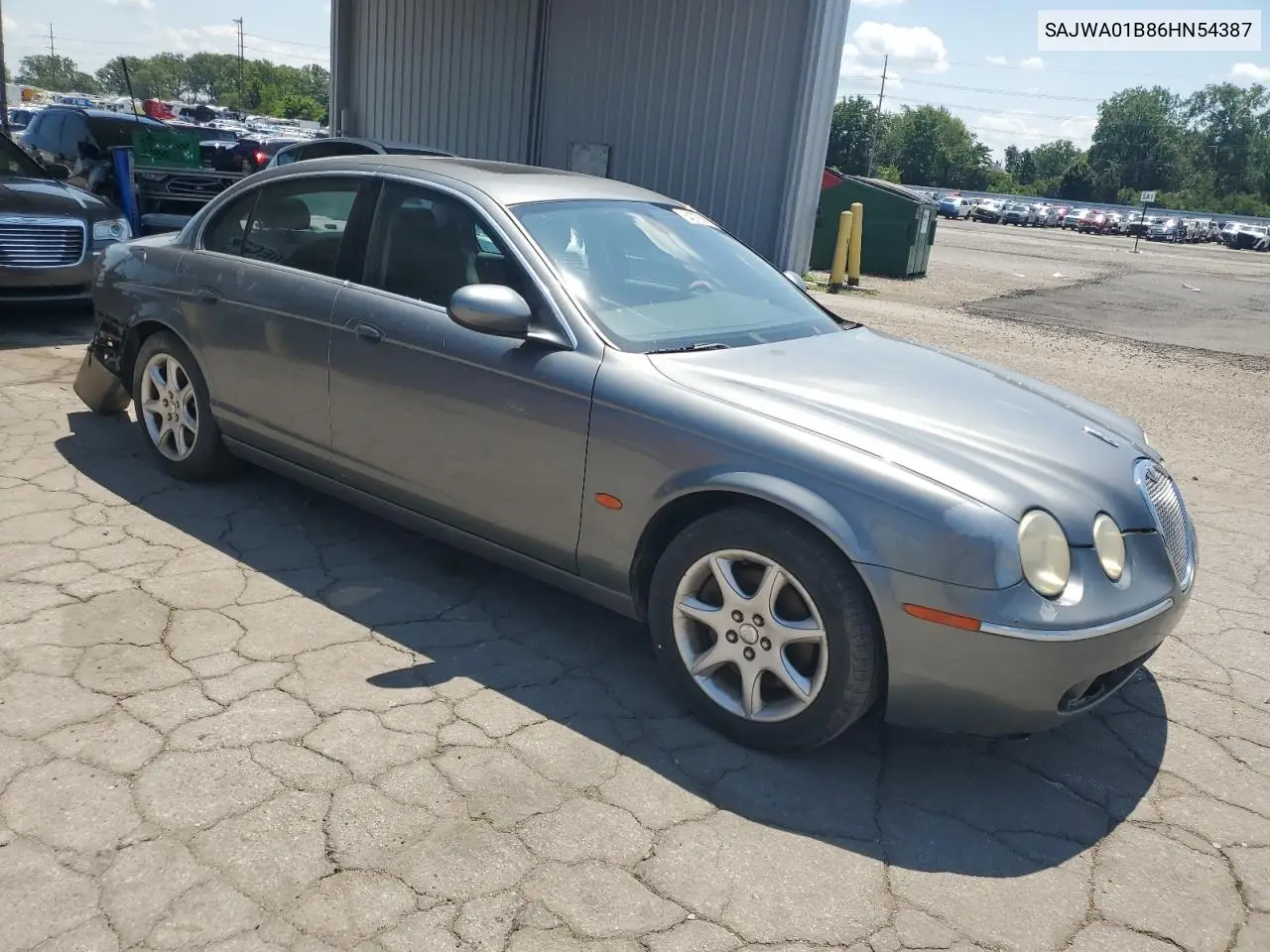 2006 Jaguar S-Type 4.2 VIN: SAJWA01B86HN54387 Lot: 64275565