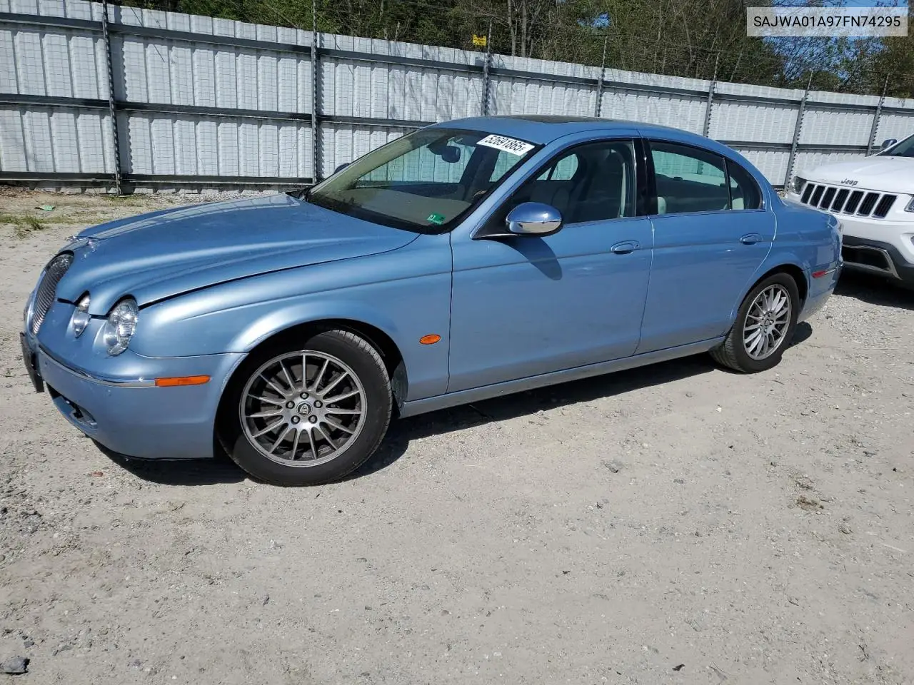 2007 Jaguar S-Type VIN: SAJWA01A97FN74295 Lot: 52691865