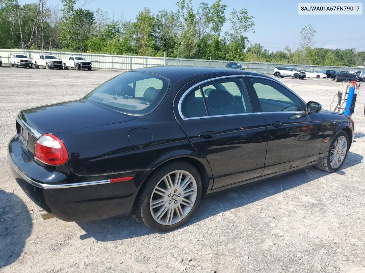 2007 Jaguar S-Type VIN: SAJWA01A67FN79017 Lot: 63145515