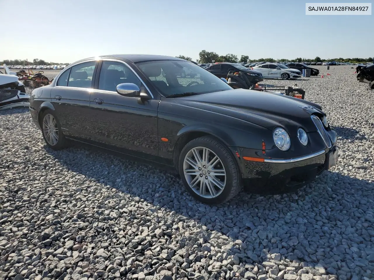 2008 Jaguar S-Type VIN: SAJWA01A28FN84927 Lot: 57604875