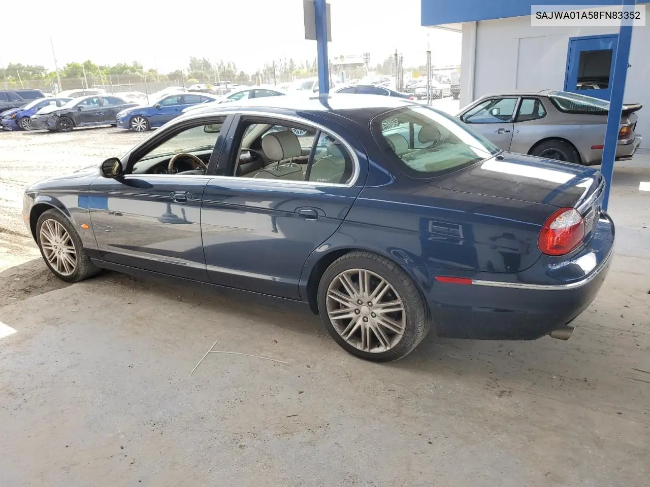 2008 Jaguar S-Type VIN: SAJWA01A58FN83352 Lot: 64596405