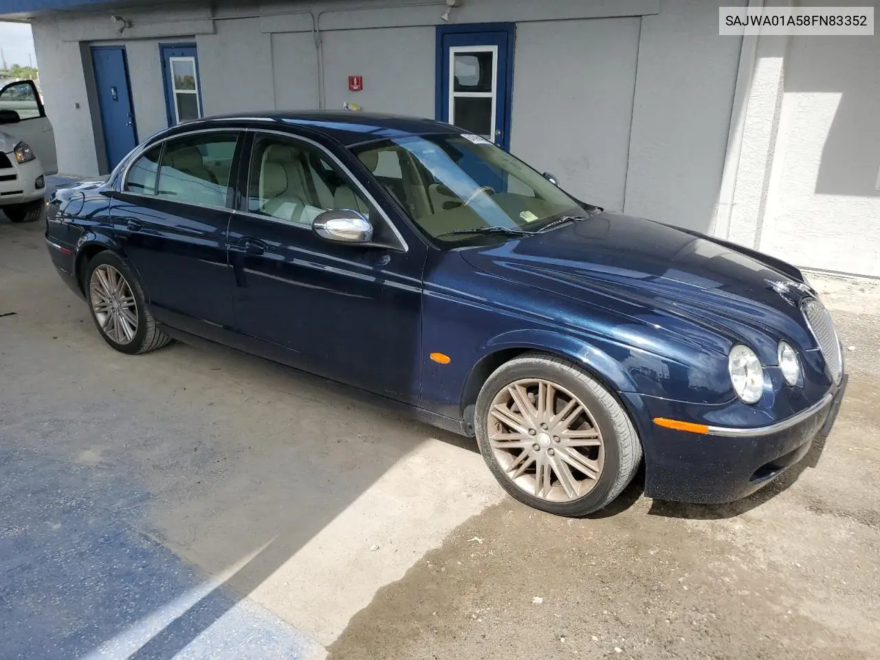 2008 Jaguar S-Type VIN: SAJWA01A58FN83352 Lot: 64596405