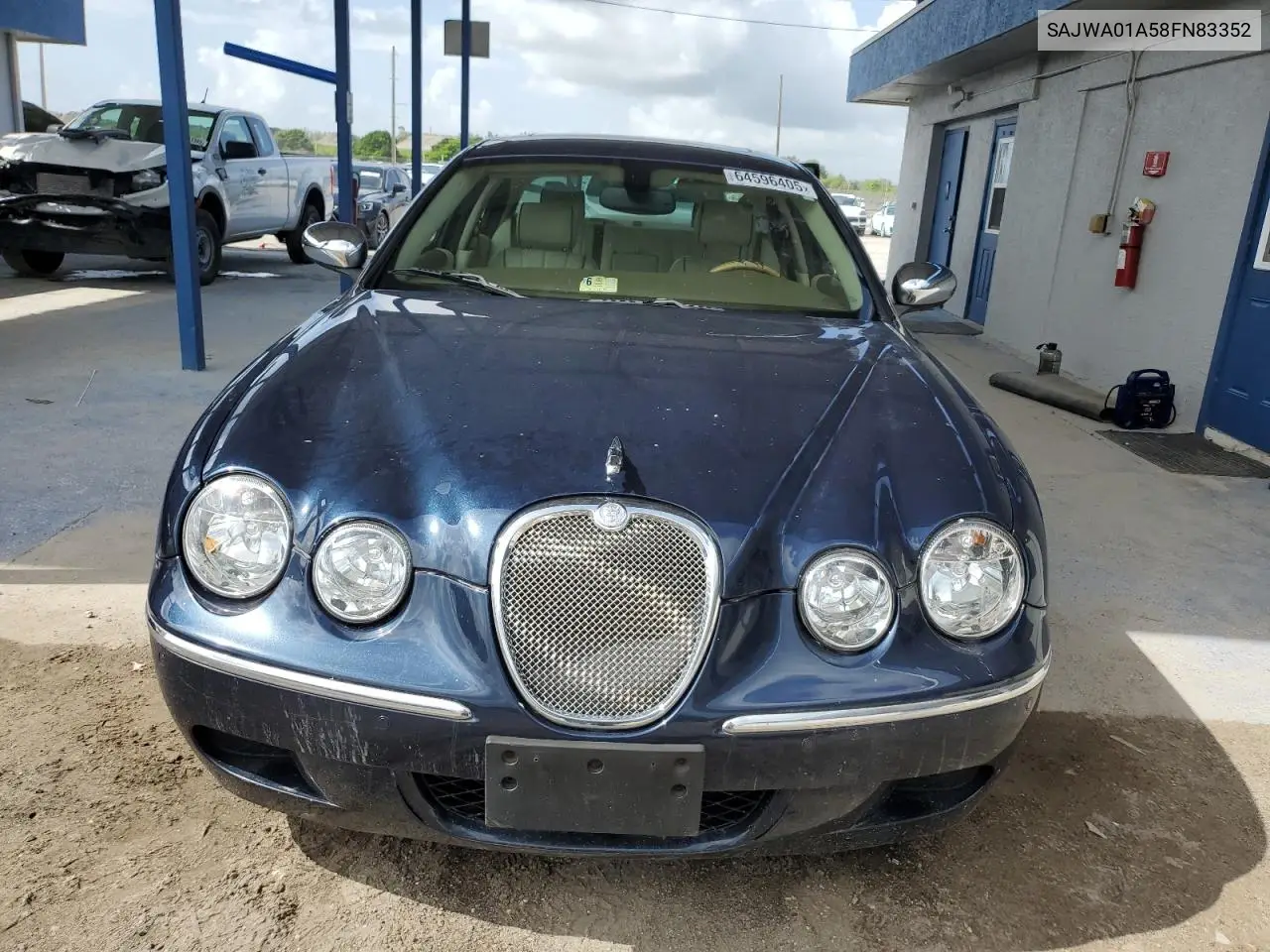 2008 Jaguar S-Type VIN: SAJWA01A58FN83352 Lot: 64596405