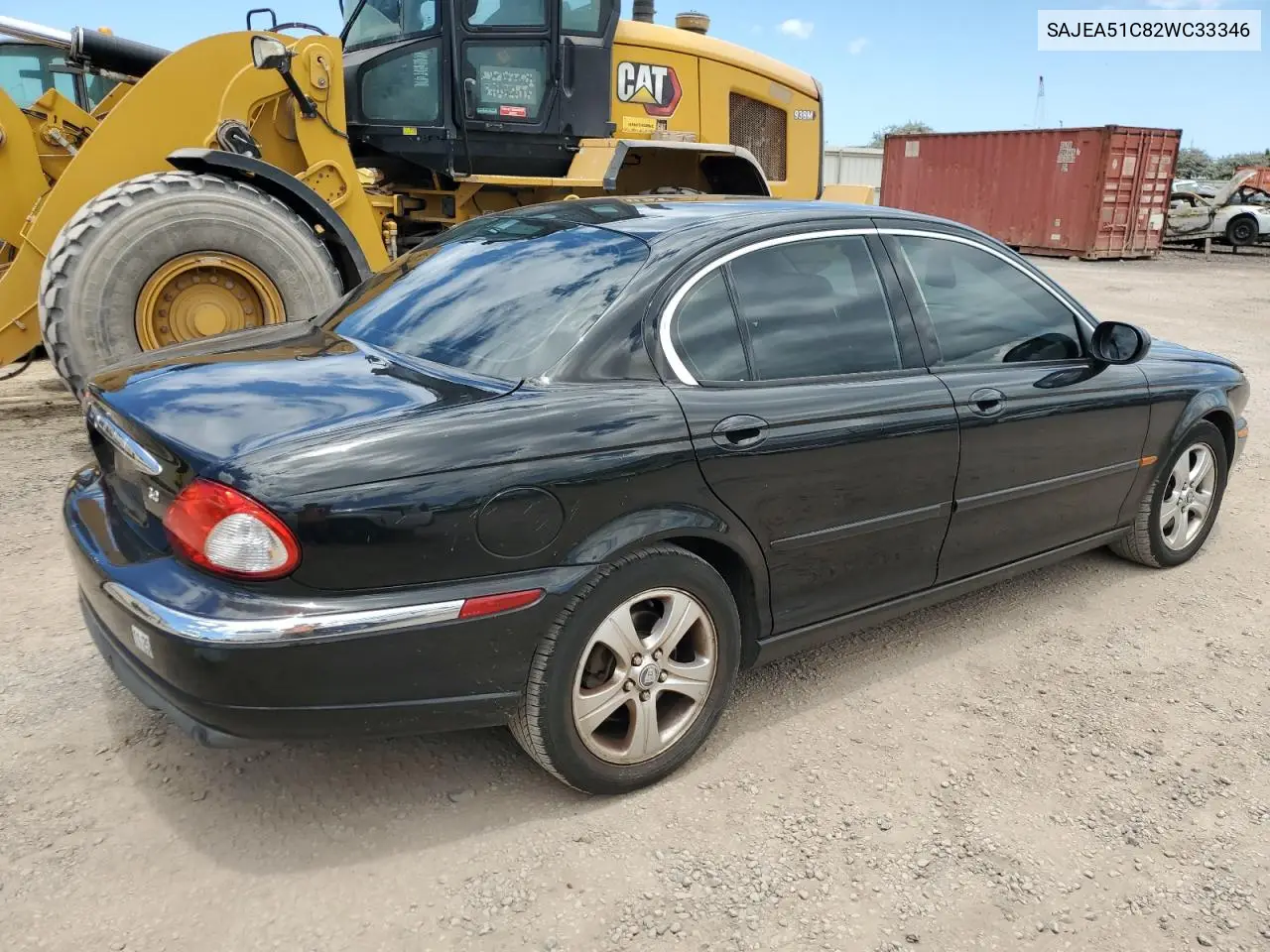 2002 Jaguar X-Type 3.0 VIN: SAJEA51C82WC33346 Lot: 58549065