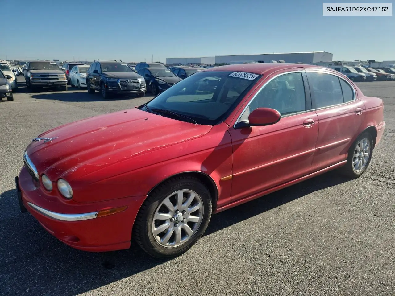 2002 Jaguar X-Type 2.5 VIN: SAJEA51D62XC47152 Lot: 63705225