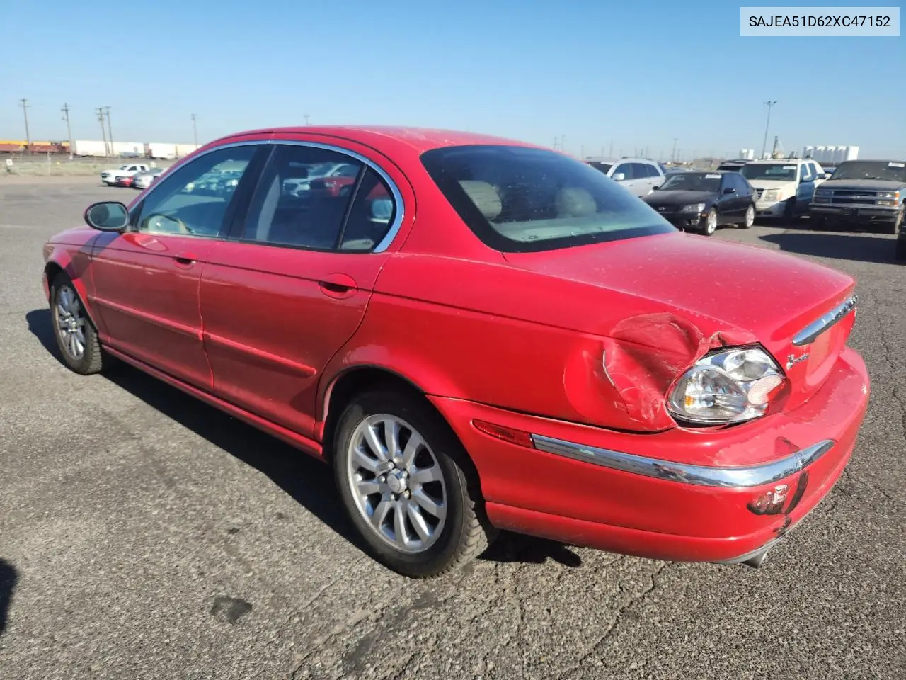 2002 Jaguar X-Type 2.5 VIN: SAJEA51D62XC47152 Lot: 63705225