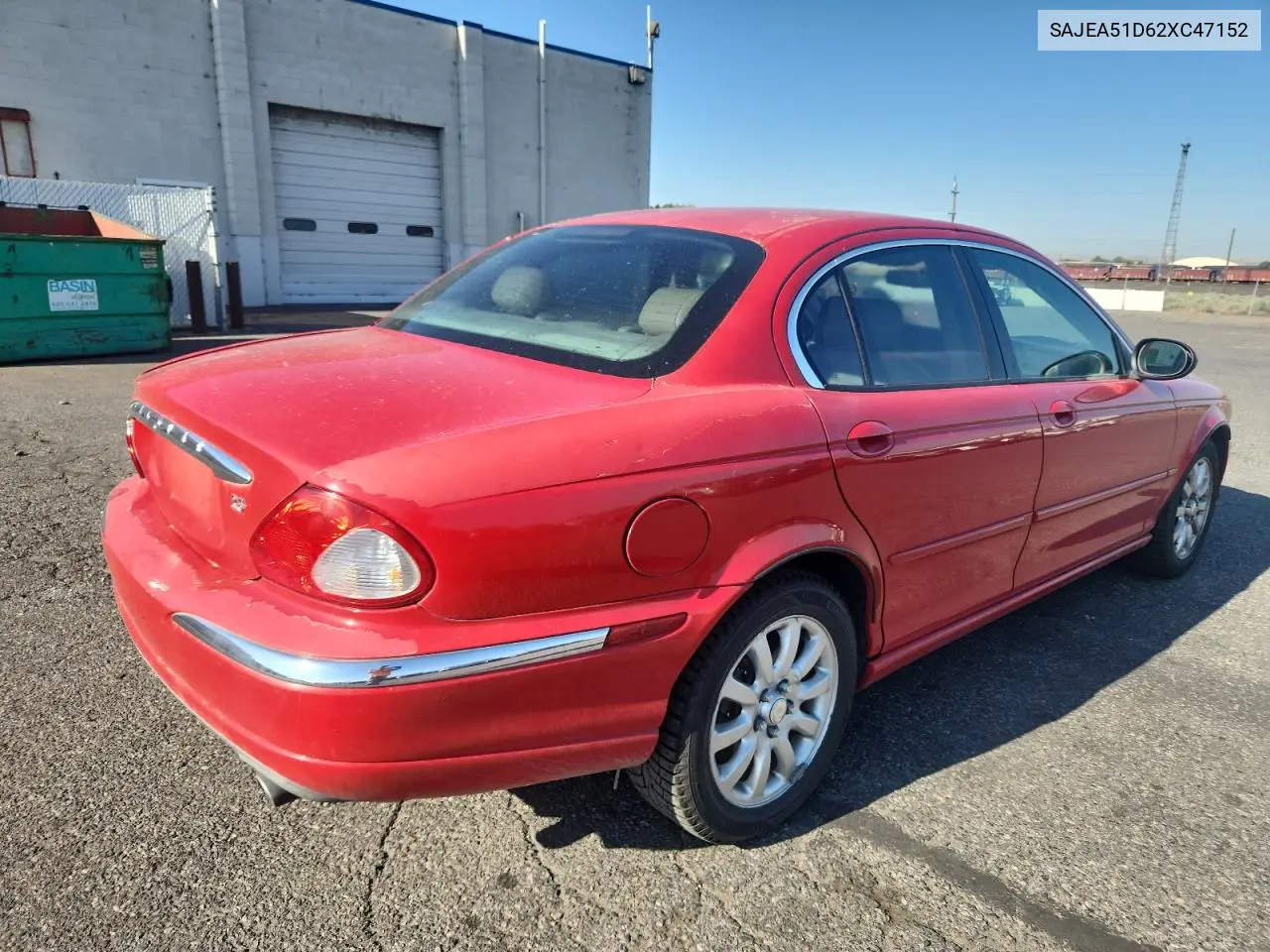 2002 Jaguar X-Type 2.5 VIN: SAJEA51D62XC47152 Lot: 63705225