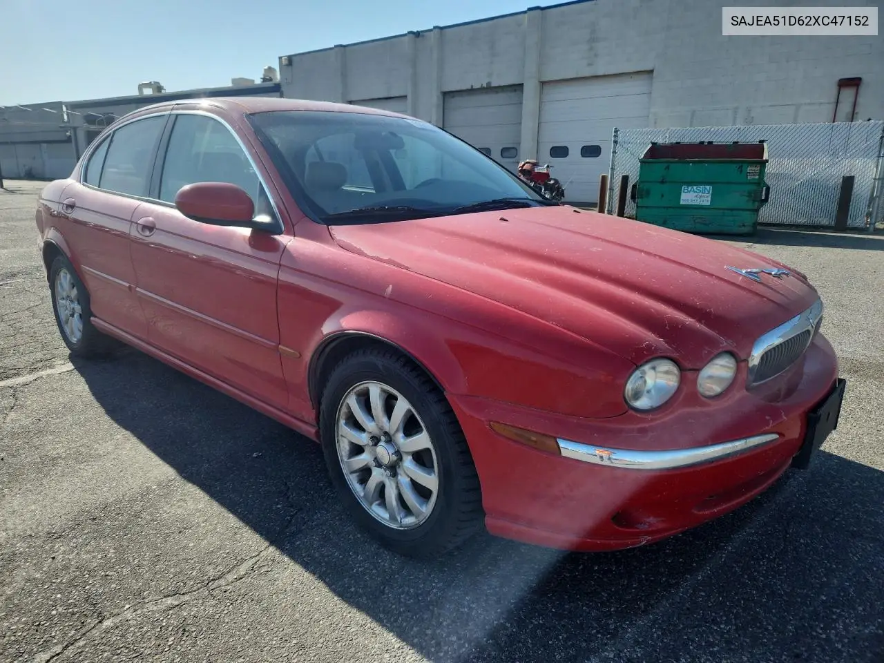 2002 Jaguar X-Type 2.5 VIN: SAJEA51D62XC47152 Lot: 63705225