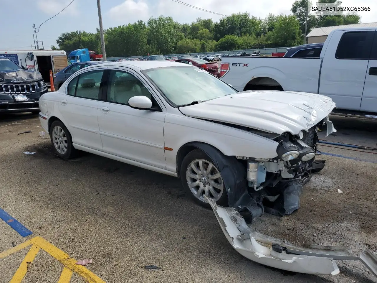 2002 Jaguar X-Type 2.5 VIN: SAJEA51D52XC65366 Lot: 63870905