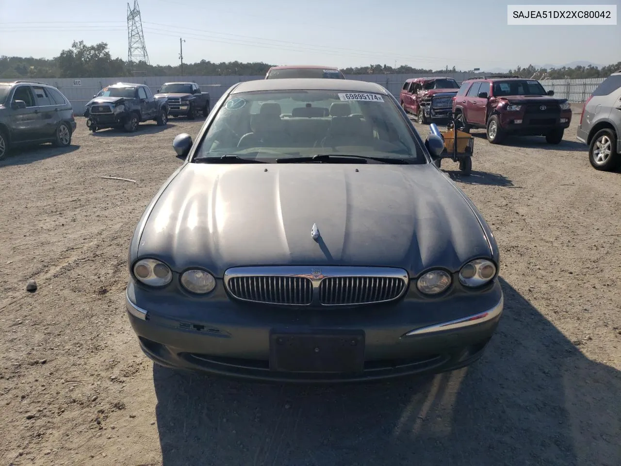 2002 Jaguar X-Type 2.5 VIN: SAJEA51DX2XC80042 Lot: 69895174