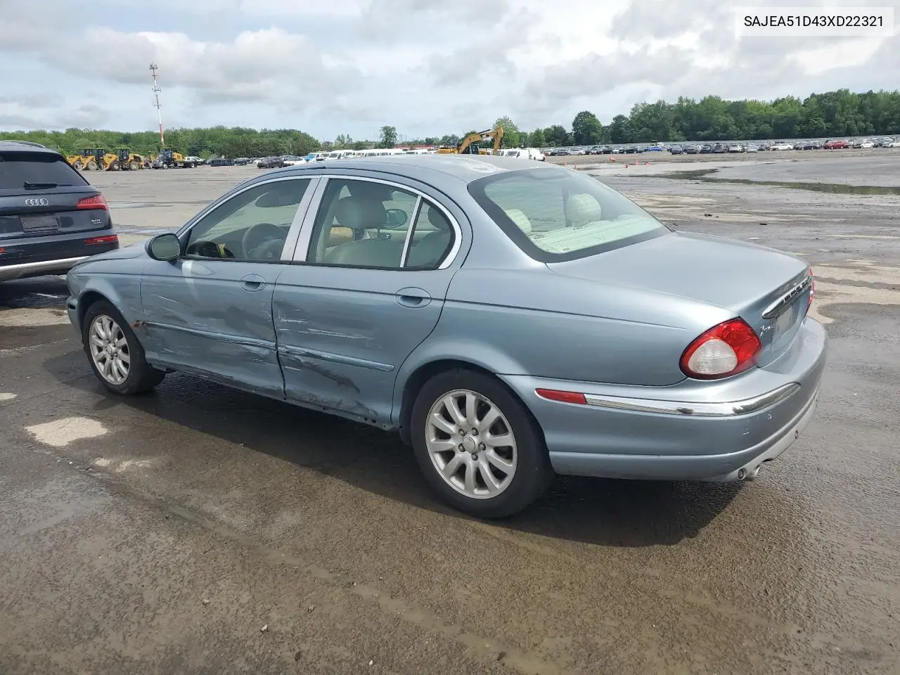 2003 Jaguar X-Type 2.5 VIN: SAJEA51D43XD22321 Lot: 57523265
