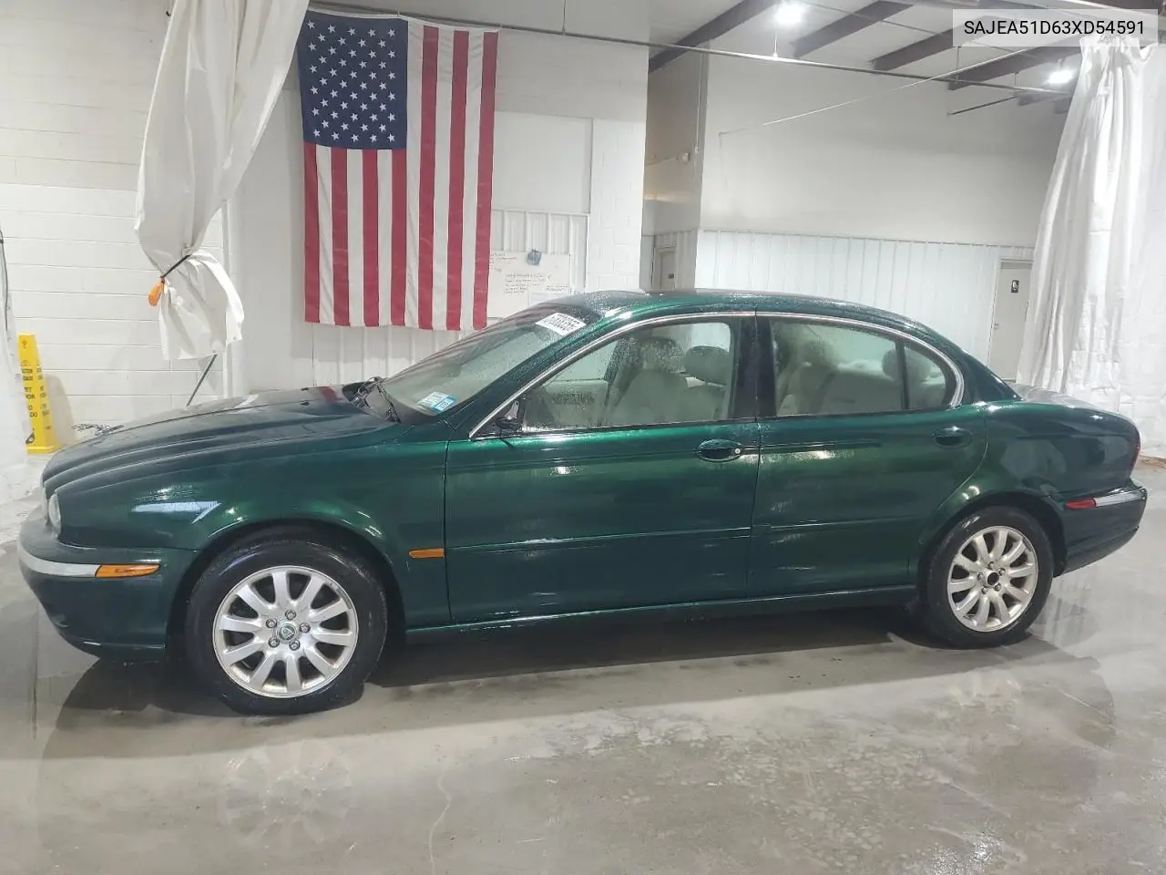 2003 Jaguar X-Type 2.5 VIN: SAJEA51D63XD54591 Lot: 57638355