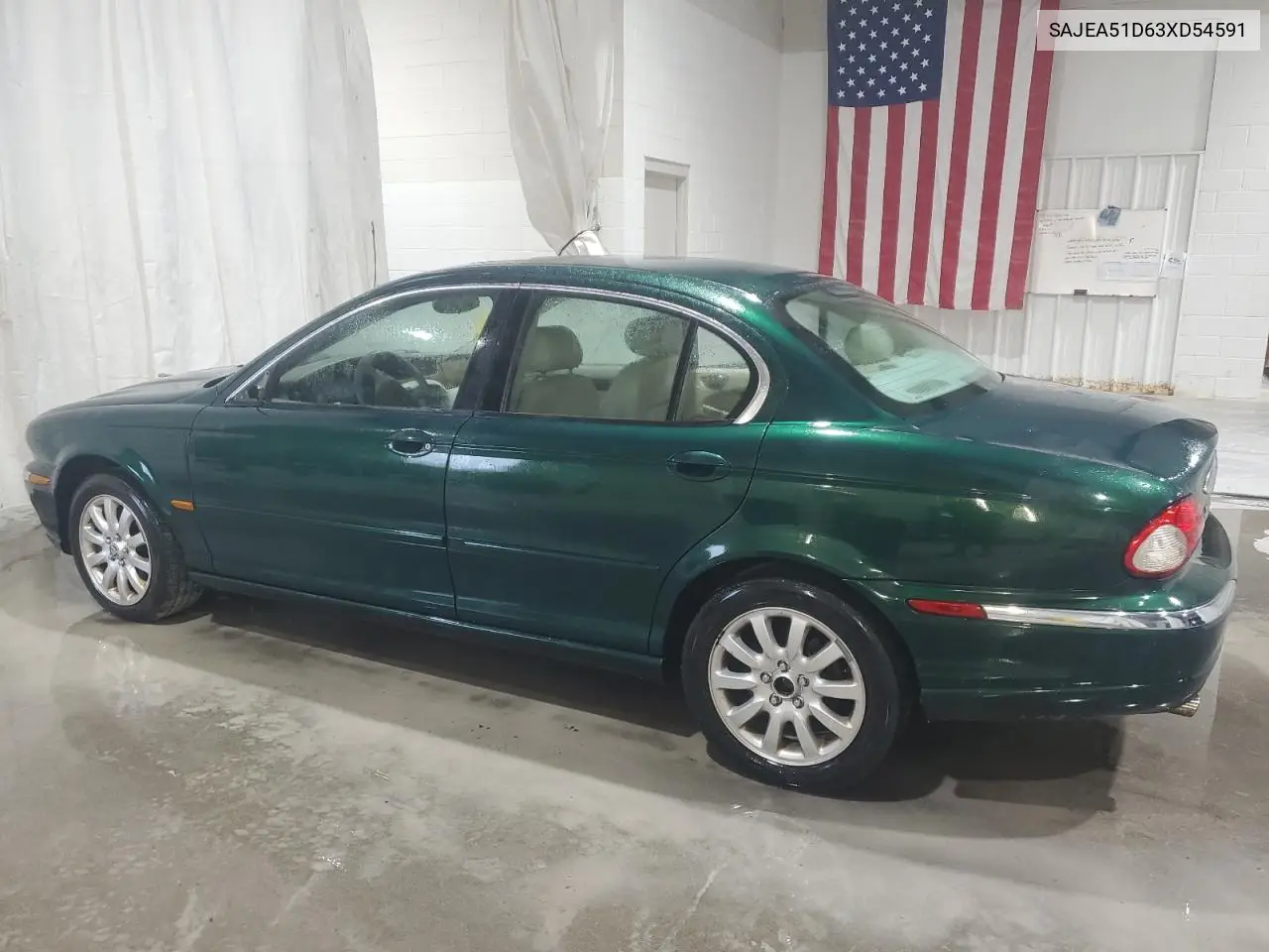 2003 Jaguar X-Type 2.5 VIN: SAJEA51D63XD54591 Lot: 57638355