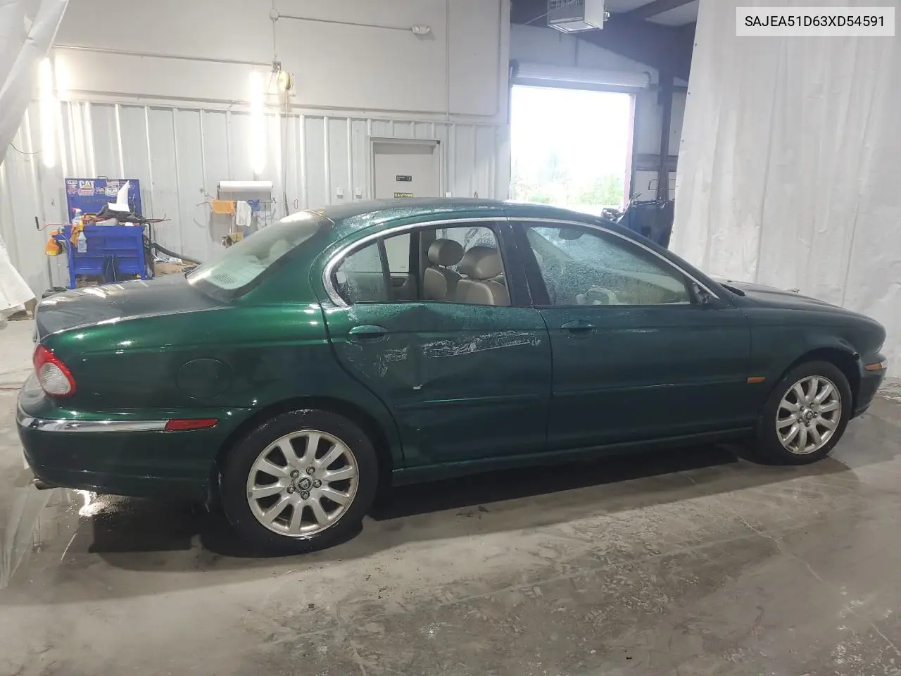 2003 Jaguar X-Type 2.5 VIN: SAJEA51D63XD54591 Lot: 57638355
