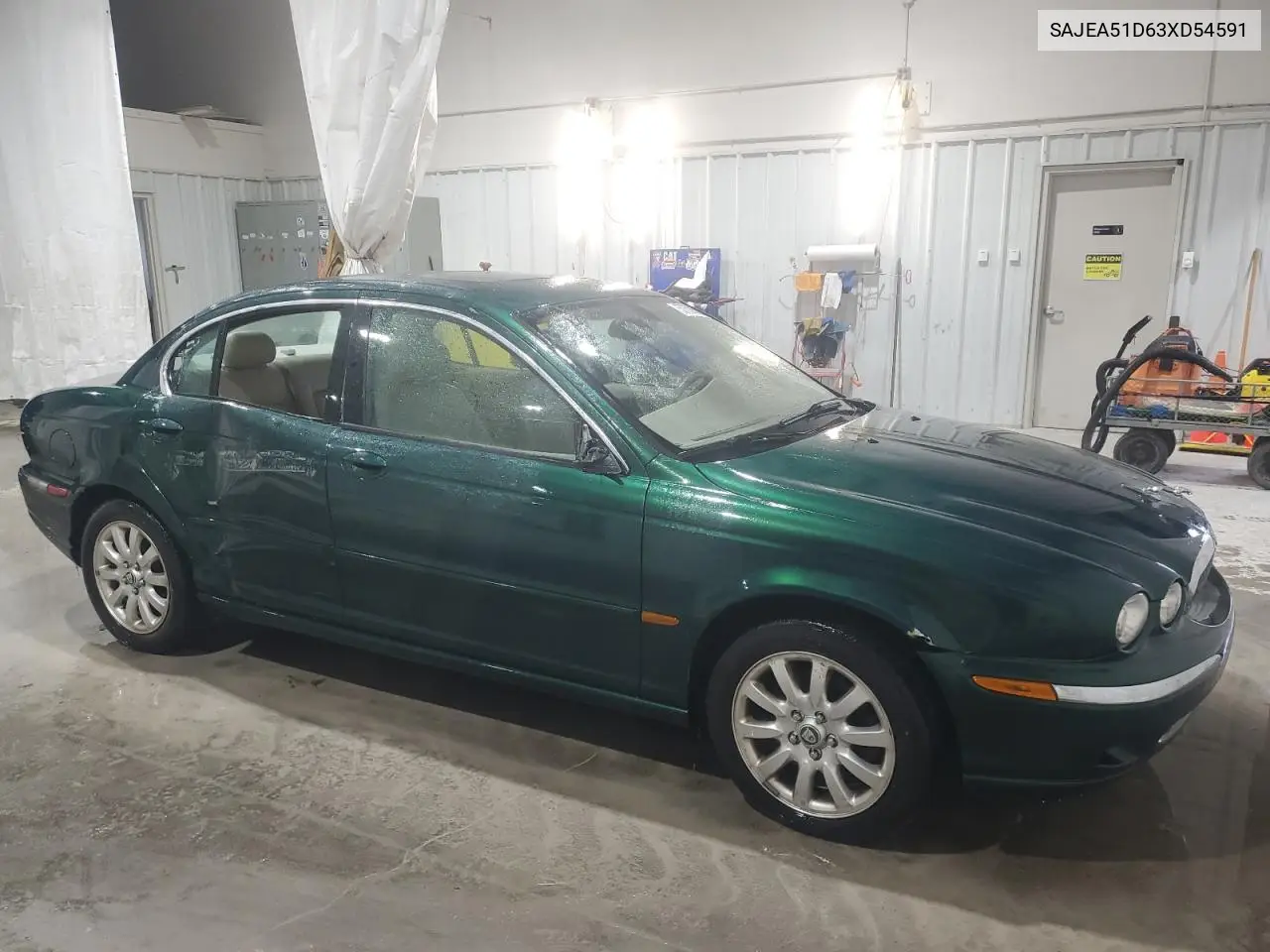 2003 Jaguar X-Type 2.5 VIN: SAJEA51D63XD54591 Lot: 57638355