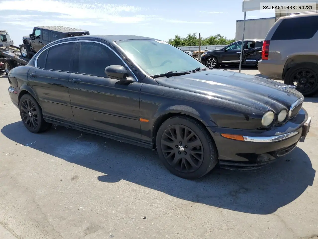 2003 Jaguar X-Type 2.5 VIN: SAJEA51D43XC94231 Lot: 59312395