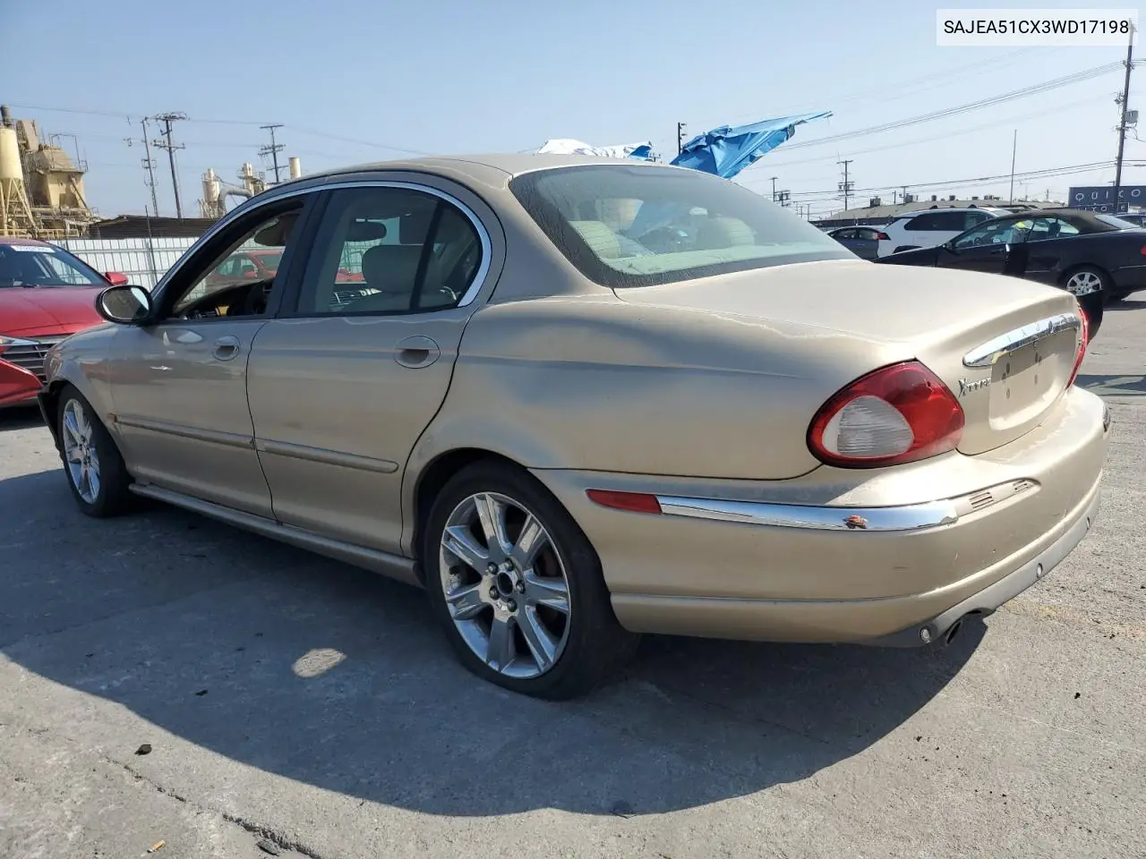 2003 Jaguar X-Type 3.0 VIN: SAJEA51CX3WD17198 Lot: 60332485