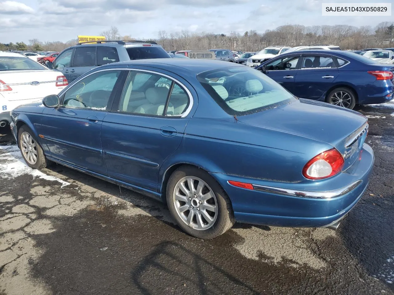 2003 Jaguar X-Type 2.5 VIN: SAJEA51D43XD50829 Lot: 85419624