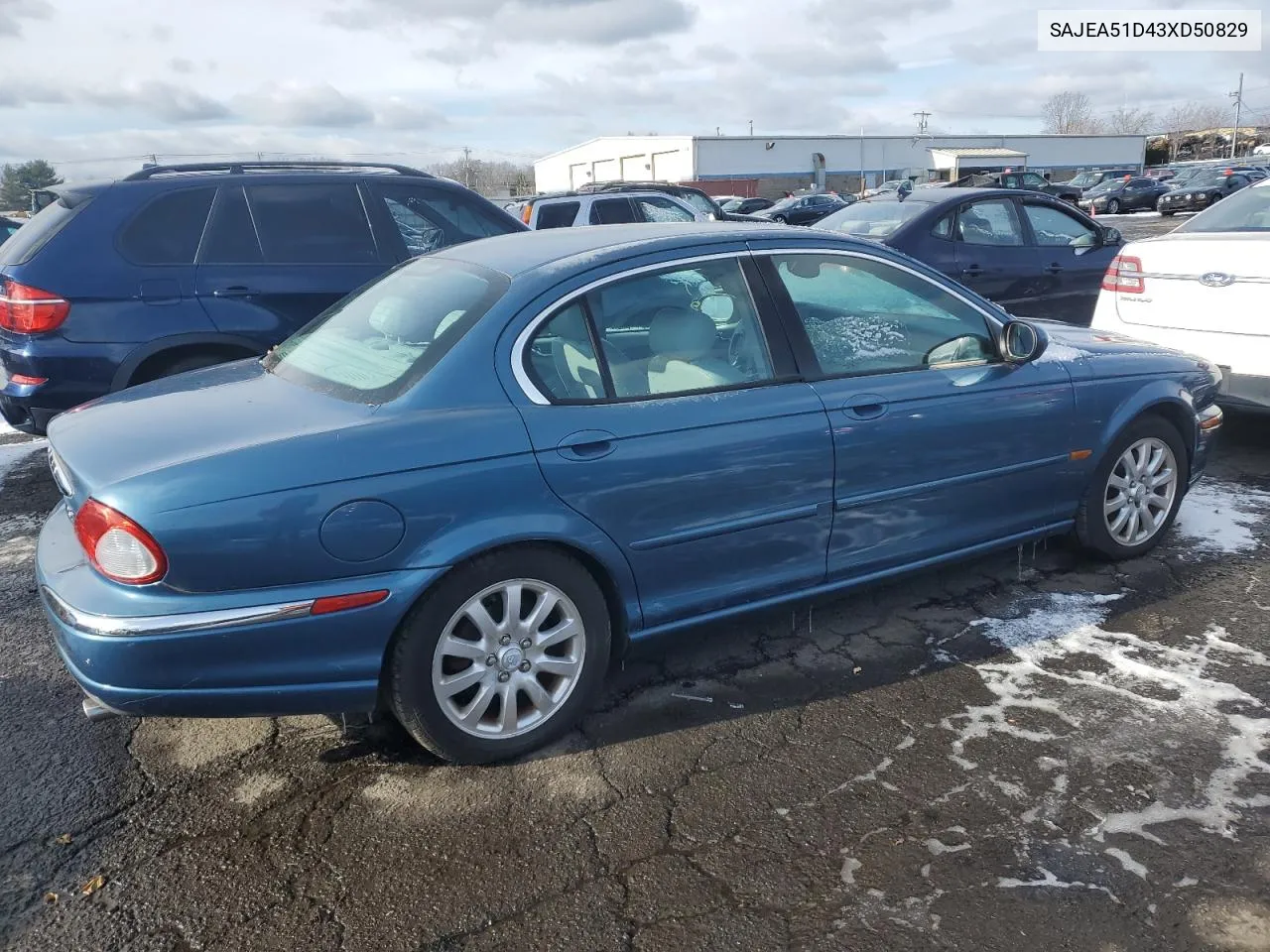 2003 Jaguar X-Type 2.5 VIN: SAJEA51D43XD50829 Lot: 85419624