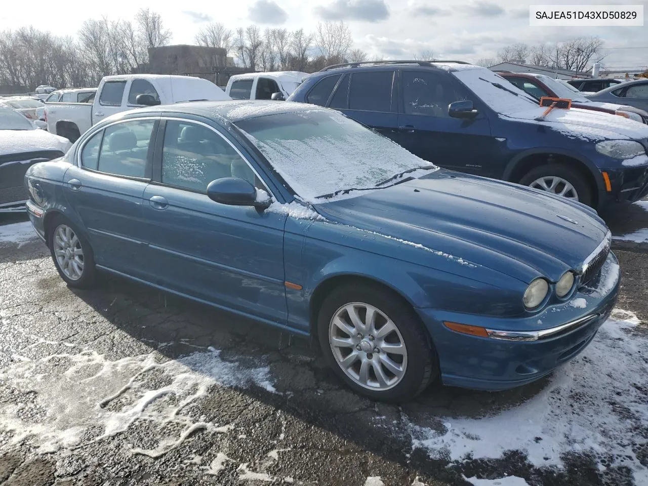 2003 Jaguar X-Type 2.5 VIN: SAJEA51D43XD50829 Lot: 85419624