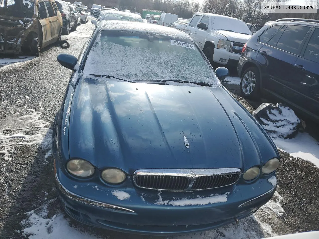 2003 Jaguar X-Type 2.5 VIN: SAJEA51D43XD50829 Lot: 85419624