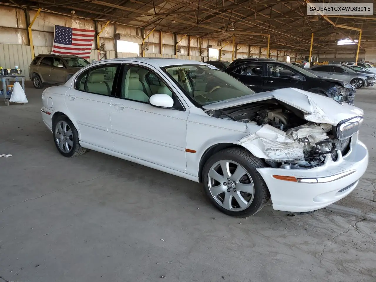2004 Jaguar X-Type 3.0 VIN: SAJEA51CX4WD83915 Lot: 56186455