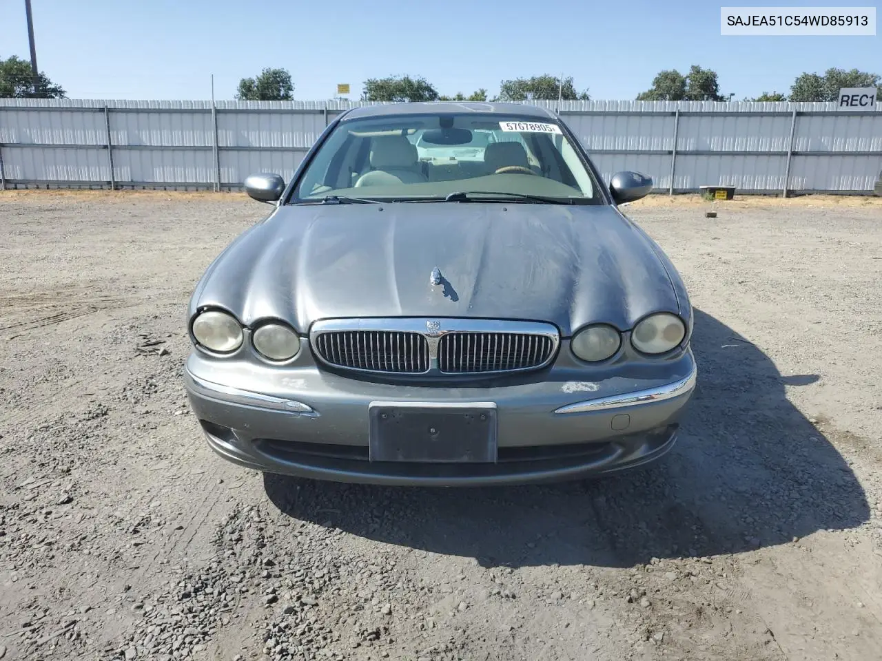 2004 Jaguar X-Type 3.0 VIN: SAJEA51C54WD85913 Lot: 57678905