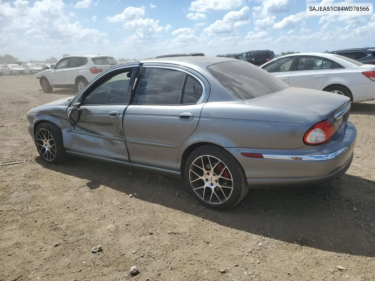 2004 Jaguar X-Type 3.0 VIN: SAJEA51C84WD78566 Lot: 63105575
