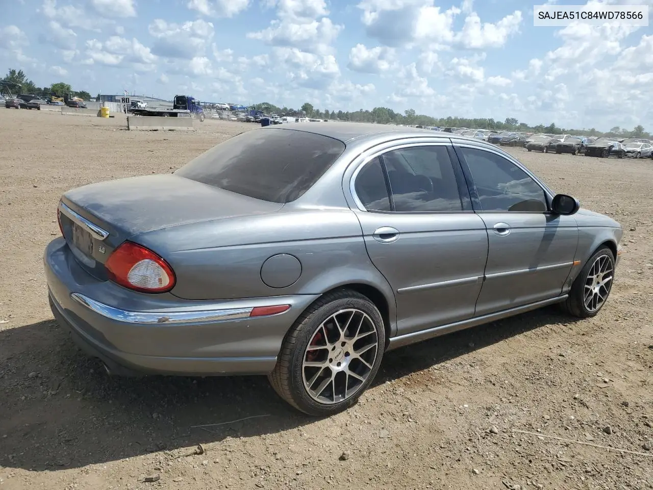 2004 Jaguar X-Type 3.0 VIN: SAJEA51C84WD78566 Lot: 63105575