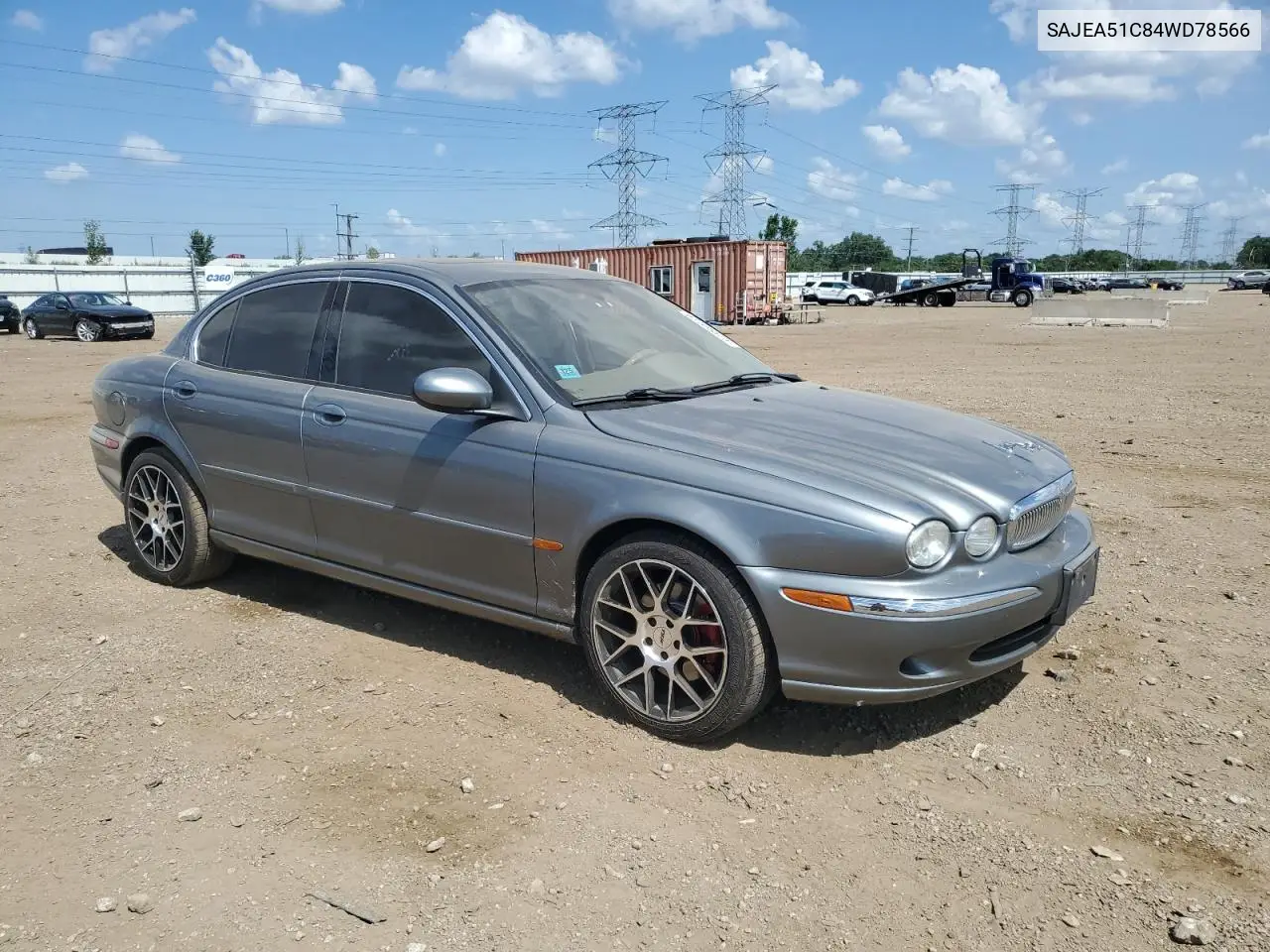 2004 Jaguar X-Type 3.0 VIN: SAJEA51C84WD78566 Lot: 63105575