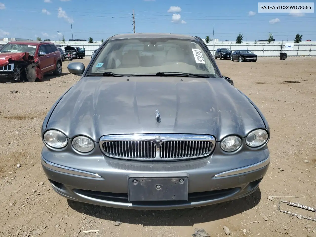 2004 Jaguar X-Type 3.0 VIN: SAJEA51C84WD78566 Lot: 63105575