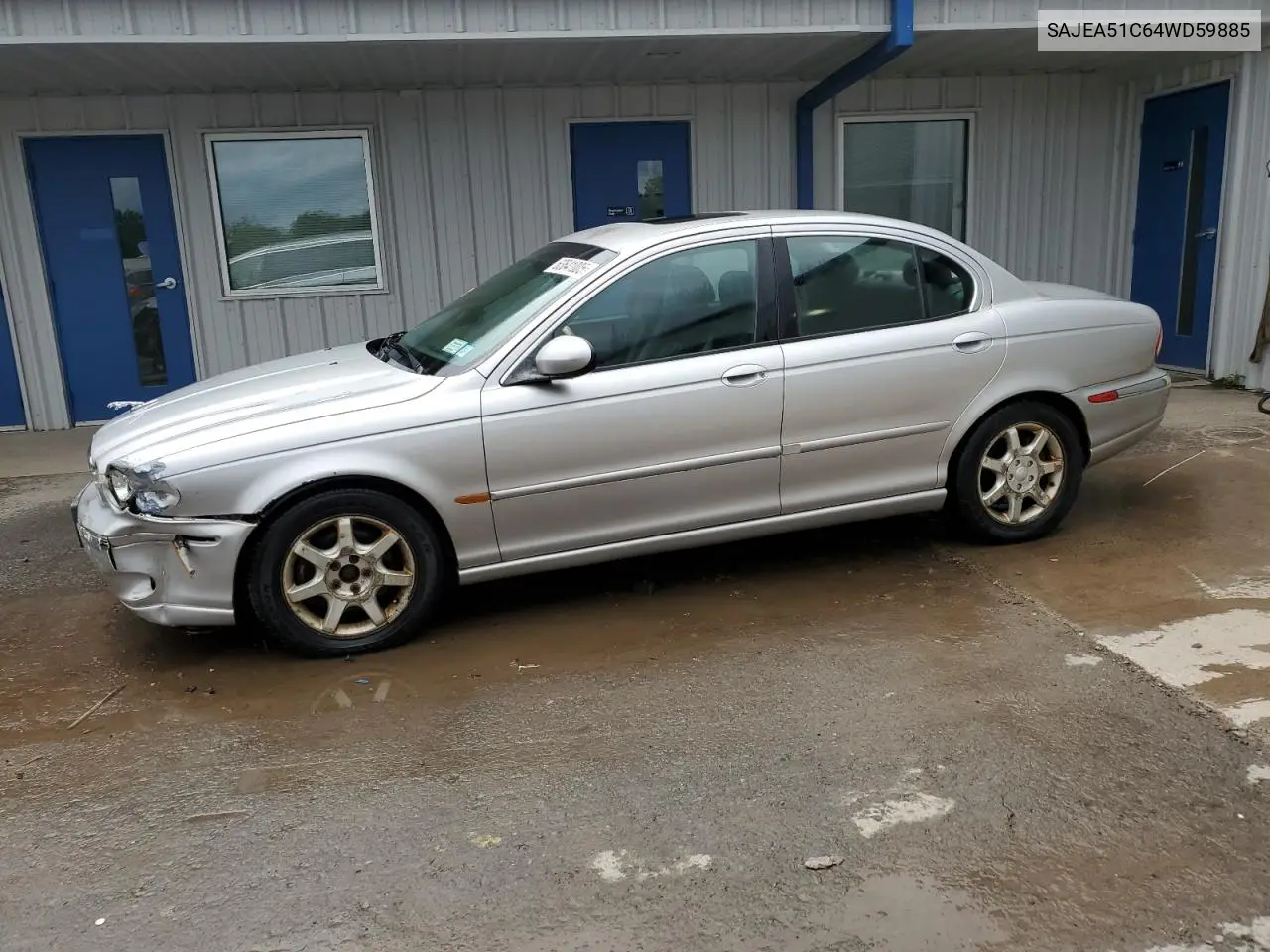 2004 Jaguar X-Type 3.0 VIN: SAJEA51C64WD59885 Lot: 63641005