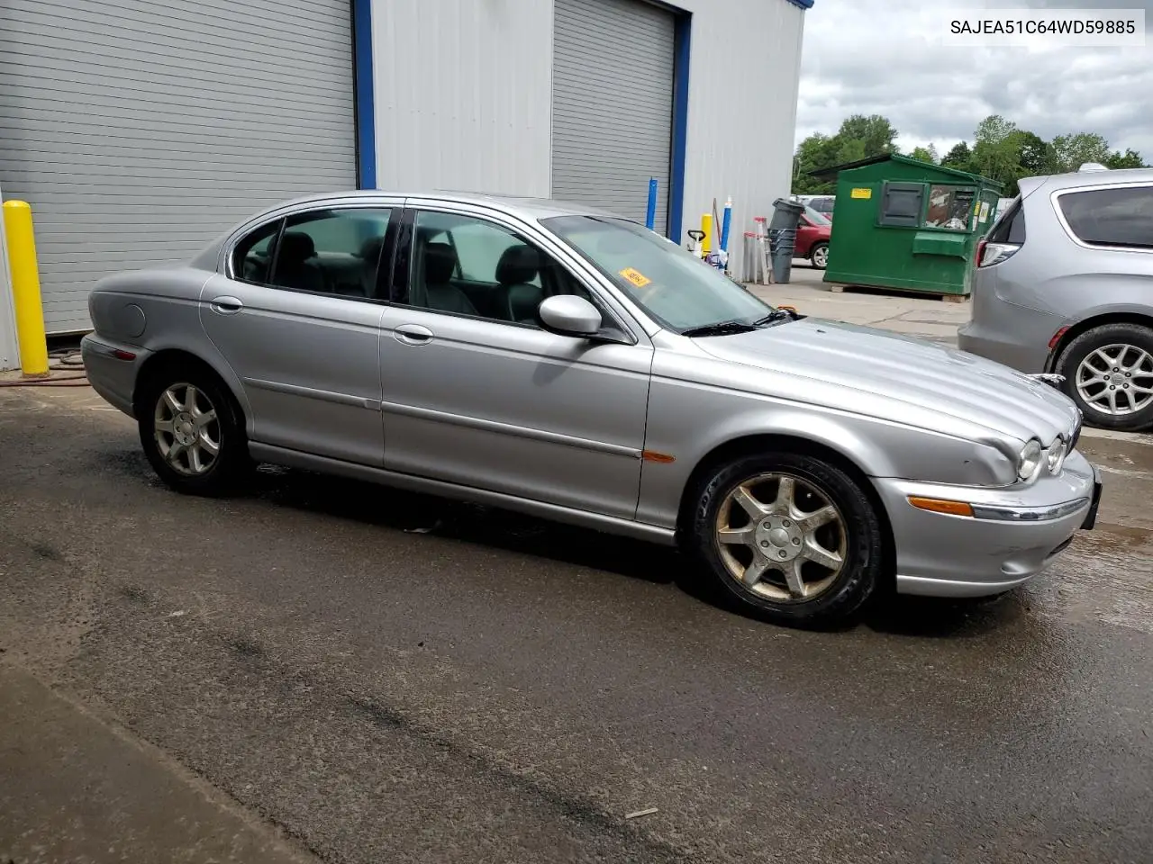 2004 Jaguar X-Type 3.0 VIN: SAJEA51C64WD59885 Lot: 63641005