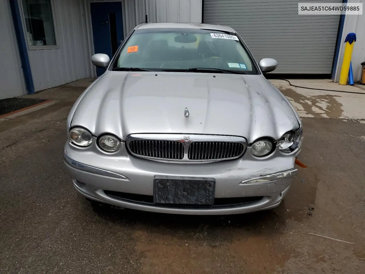 2004 Jaguar X-Type 3.0 VIN: SAJEA51C64WD59885 Lot: 63641005