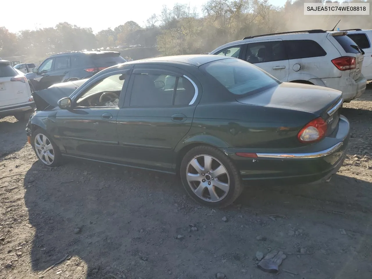 2004 Jaguar X-Type 3.0 VIN: SAJEA51C74WE08818 Lot: 75672504