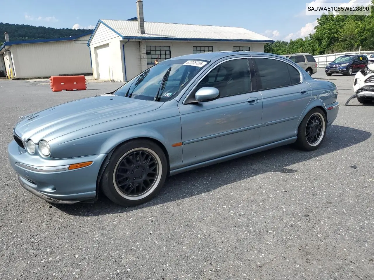 2005 Jaguar X-Type 3.0 VIN: SAJWA51C85WE28890 Lot: 62398765