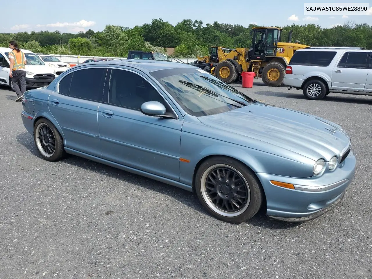 2005 Jaguar X-Type 3.0 VIN: SAJWA51C85WE28890 Lot: 62398765