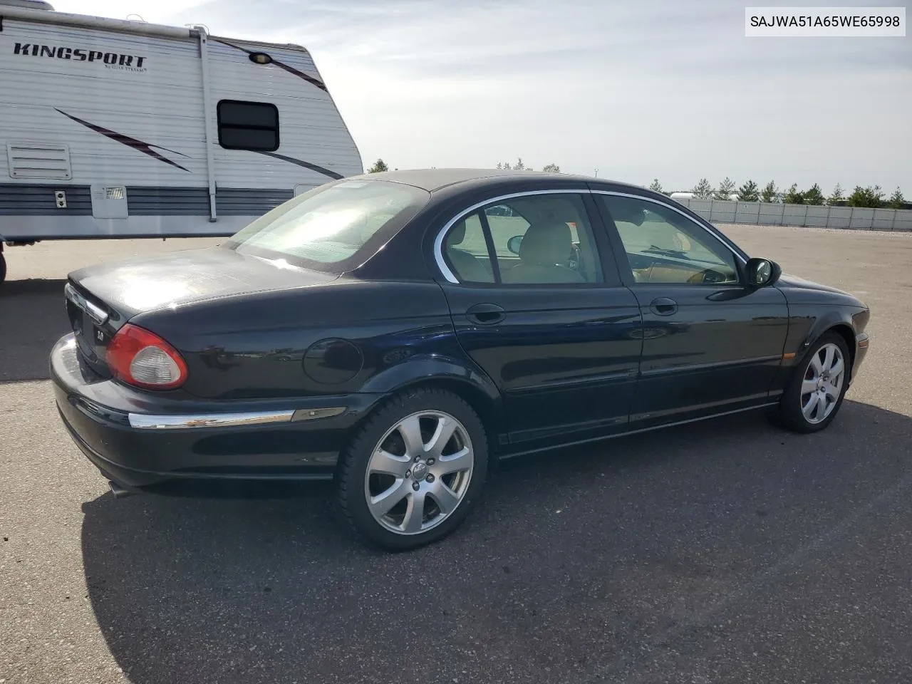 2005 Jaguar X-Type 3.0 VIN: SAJWA51A65WE65998 Lot: 73811824
