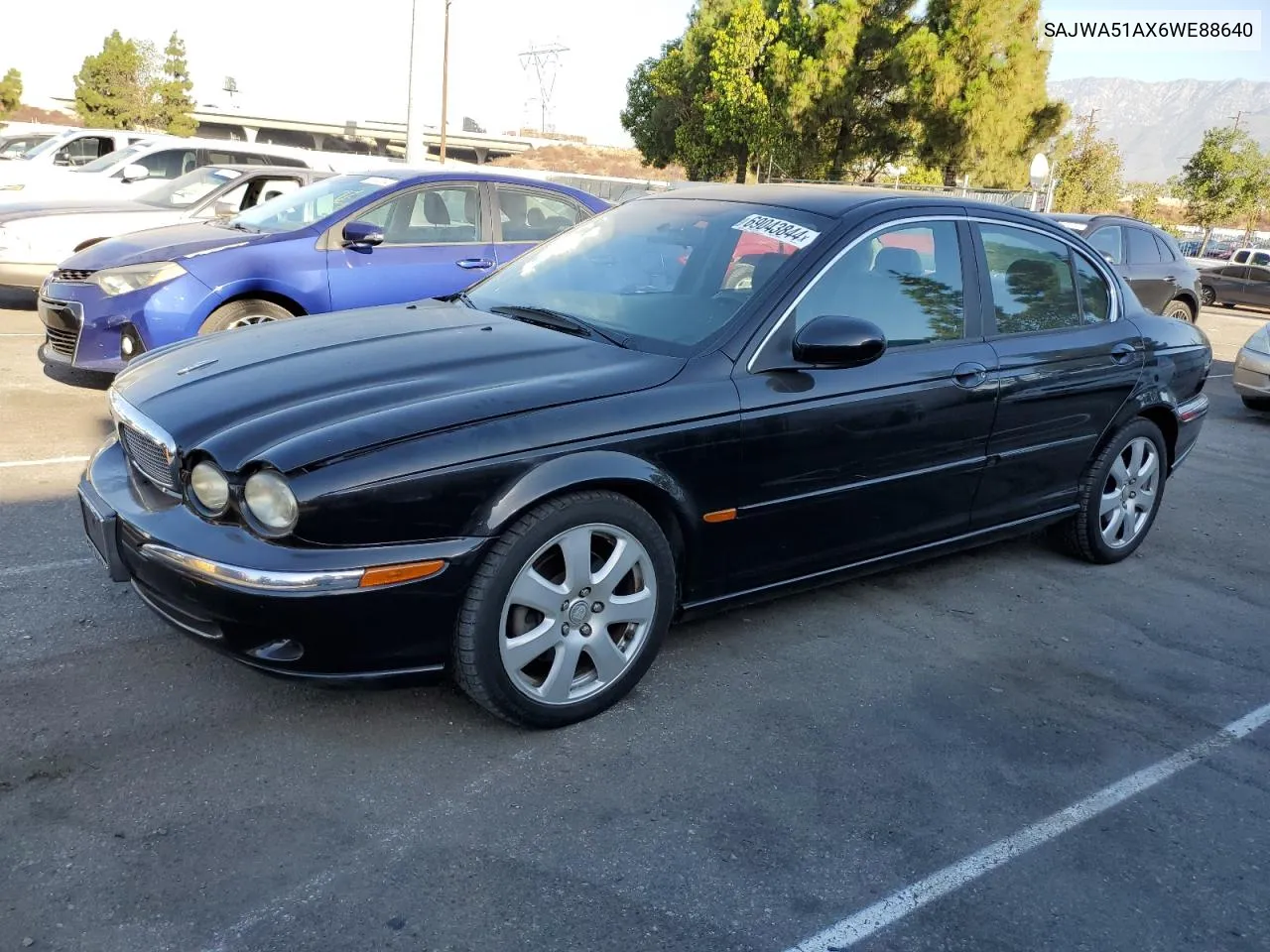 2006 Jaguar X-Type 3.0 VIN: SAJWA51AX6WE88640 Lot: 69043844