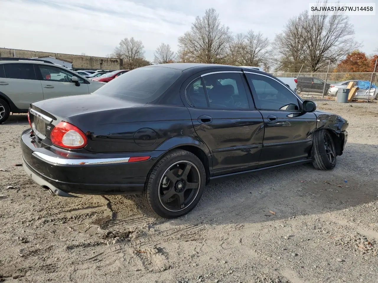 2007 Jaguar X-Type 3.0 VIN: SAJWA51A67WJ14458 Lot: 52287745