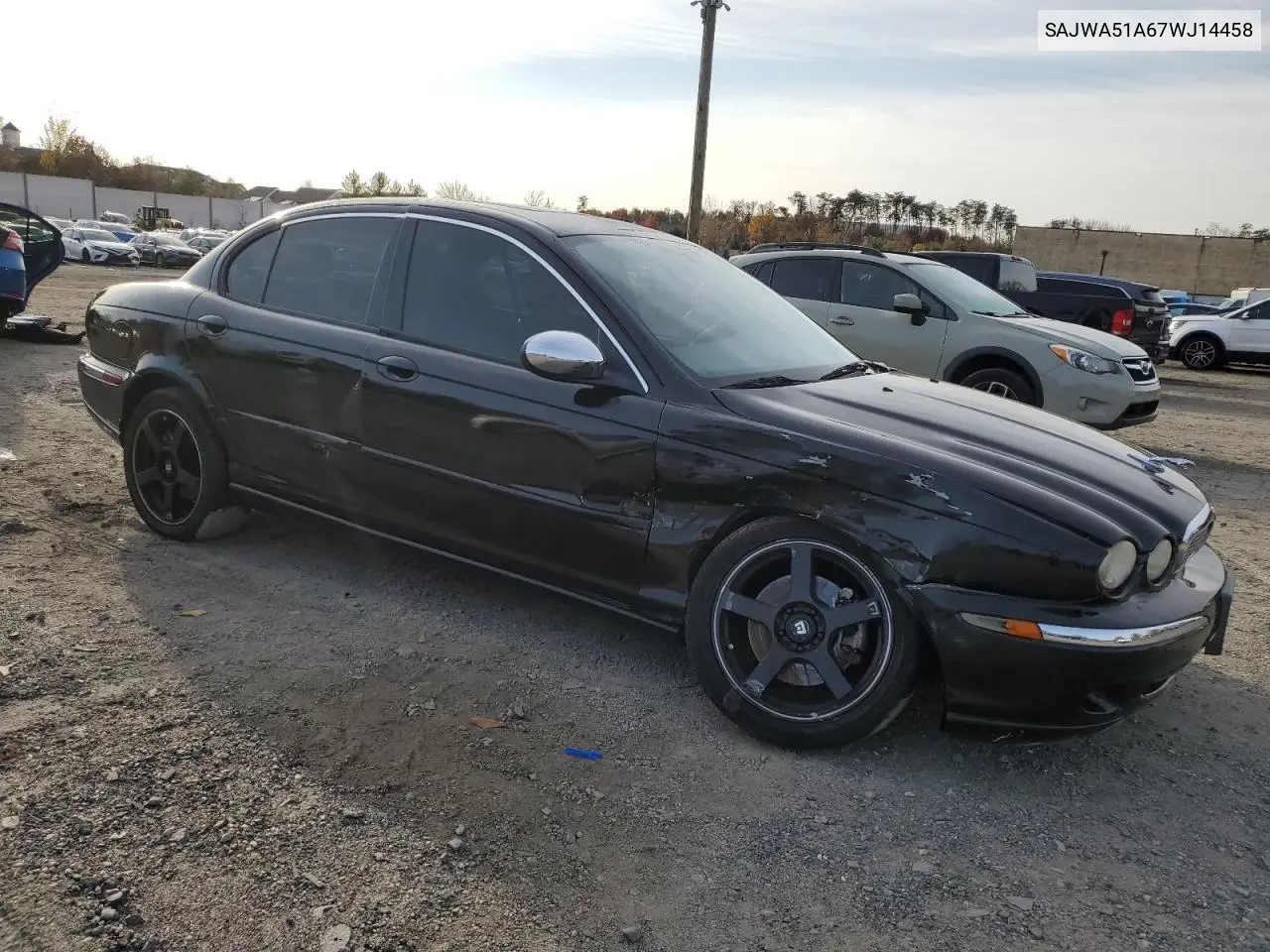 2007 Jaguar X-Type 3.0 VIN: SAJWA51A67WJ14458 Lot: 52287745