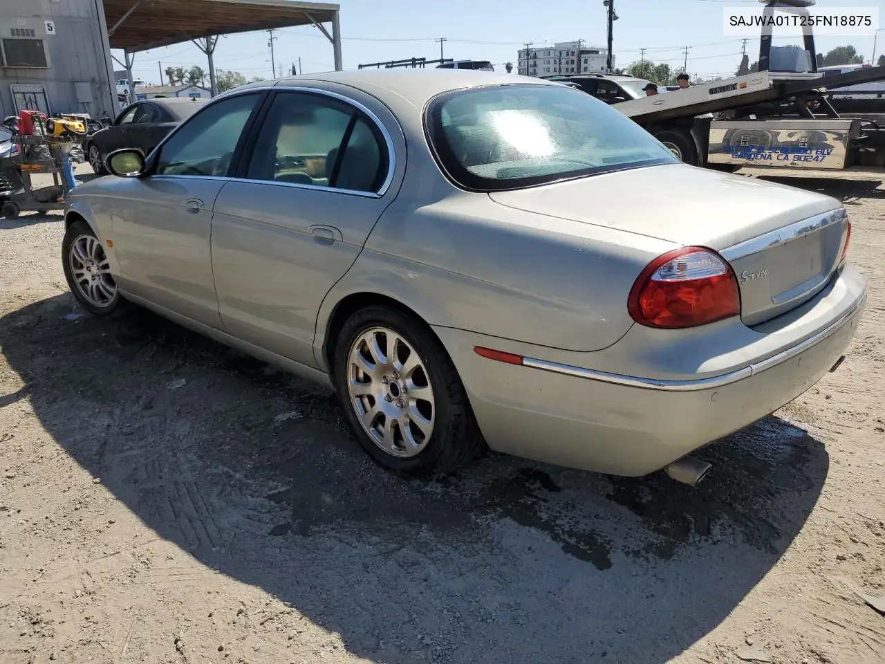 2012 Jaguar S-Type VIN: SAJWA01T25FN18875 Lot: 57731875