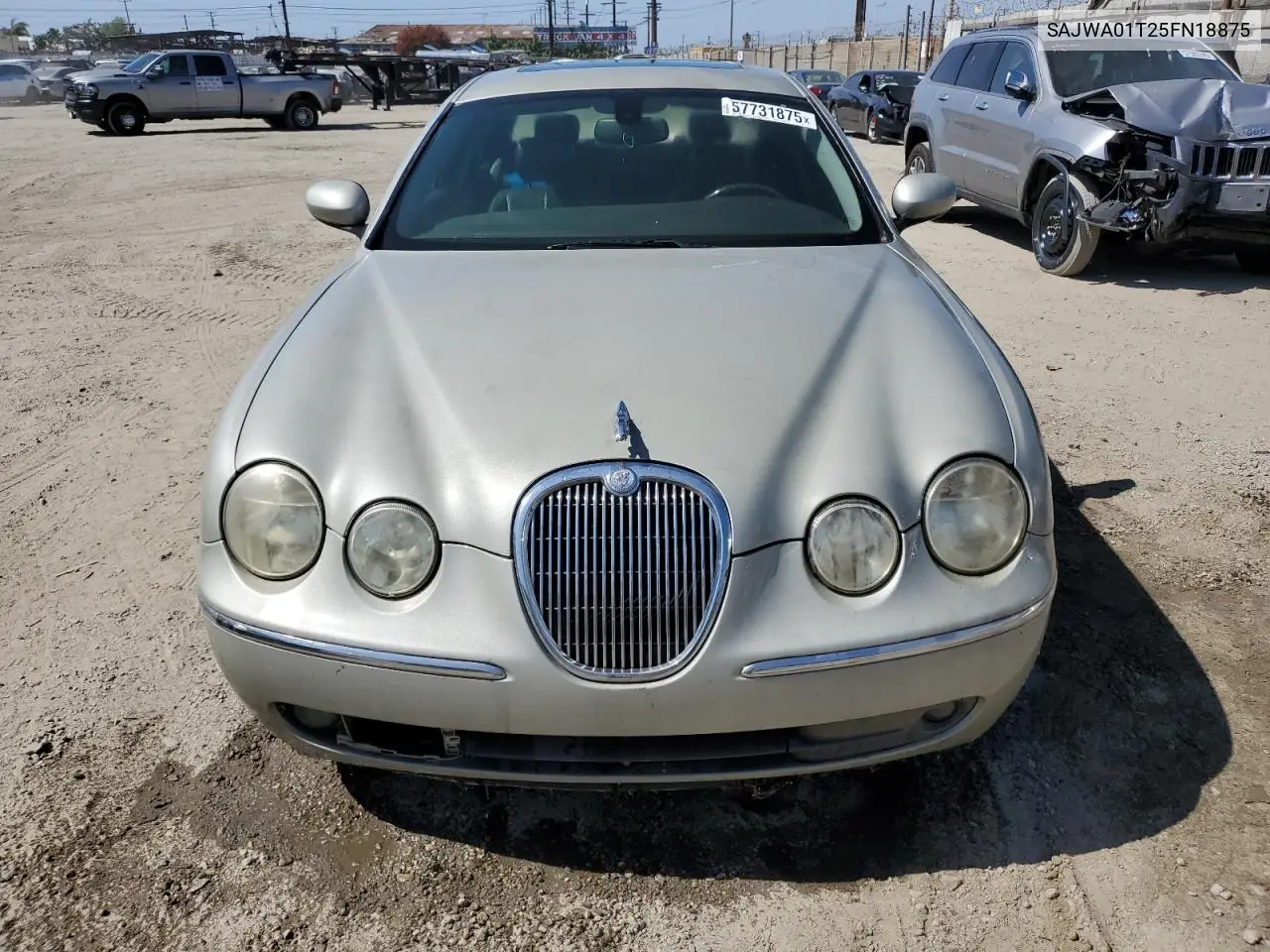 2012 Jaguar S-Type VIN: SAJWA01T25FN18875 Lot: 57731875