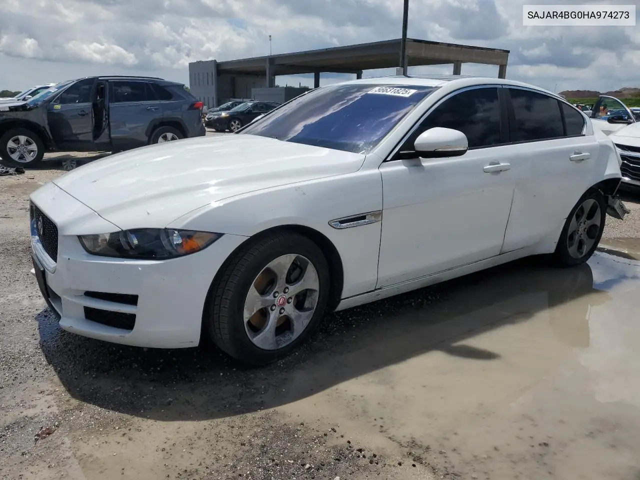 2017 Jaguar Xe VIN: SAJAR4BG0HA974273 Lot: 56631825
