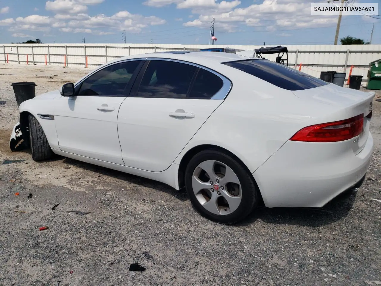 2017 Jaguar Xe VIN: SAJAR4BG1HA964691 Lot: 57151495