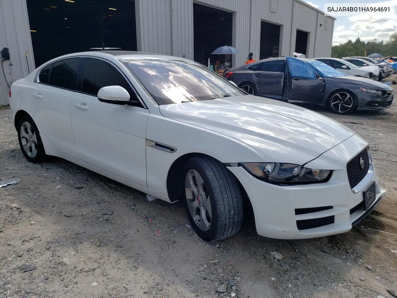 2017 Jaguar Xe VIN: SAJAR4BG1HA964691 Lot: 57151495
