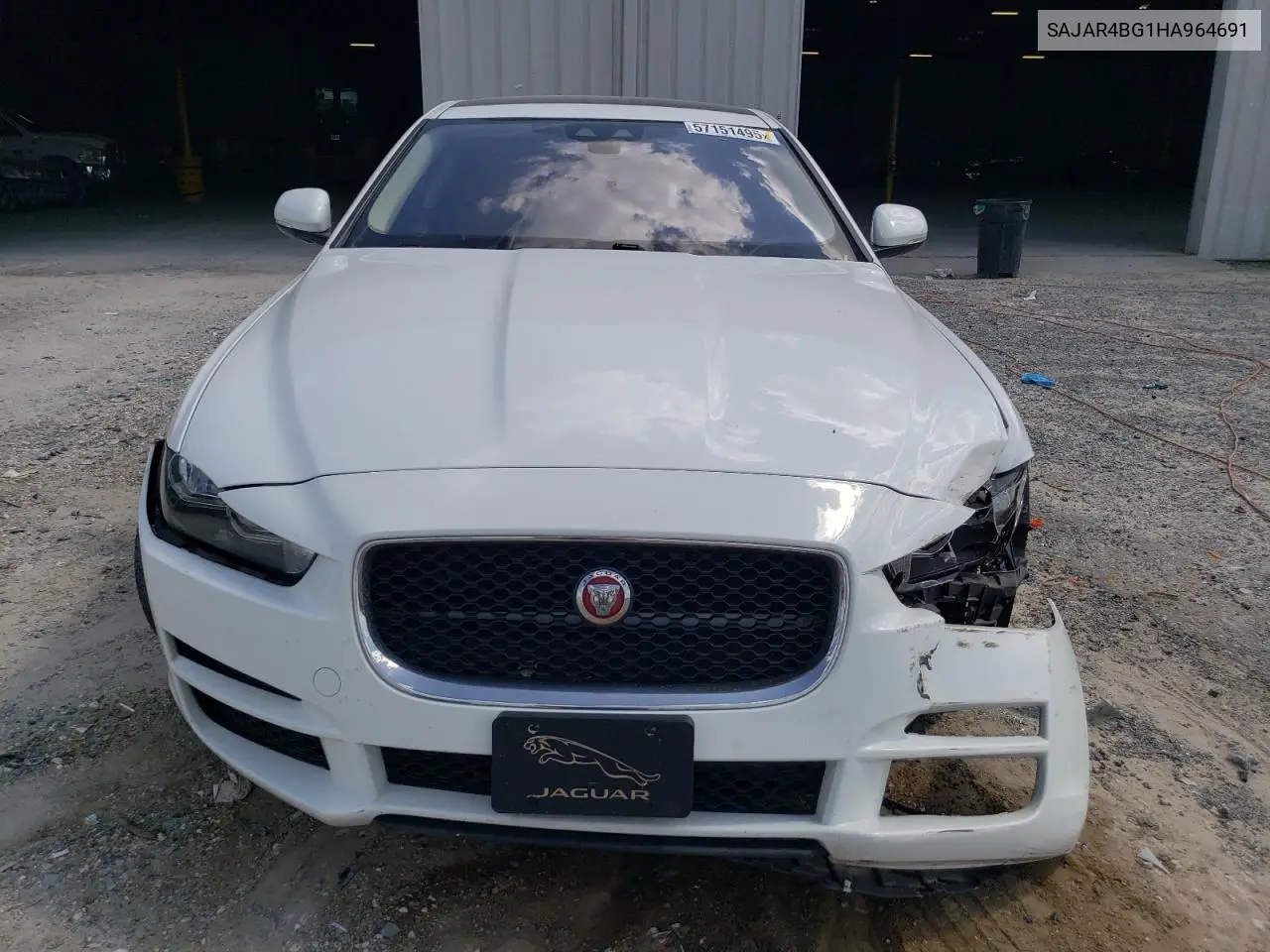 2017 Jaguar Xe VIN: SAJAR4BG1HA964691 Lot: 57151495