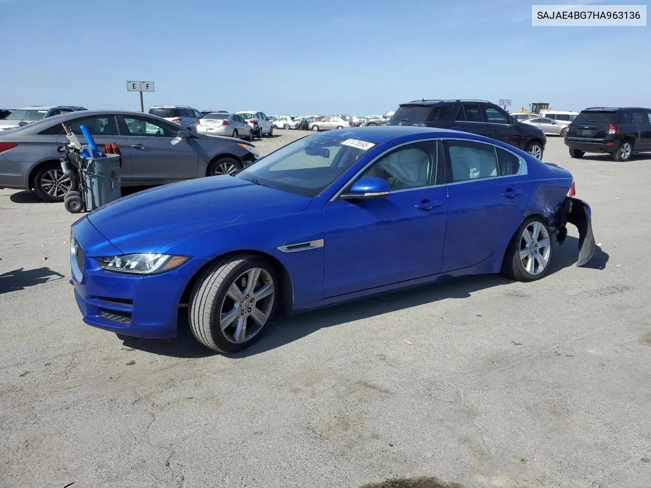 2017 Jaguar Xe Prestige VIN: SAJAE4BG7HA963136 Lot: 57475595