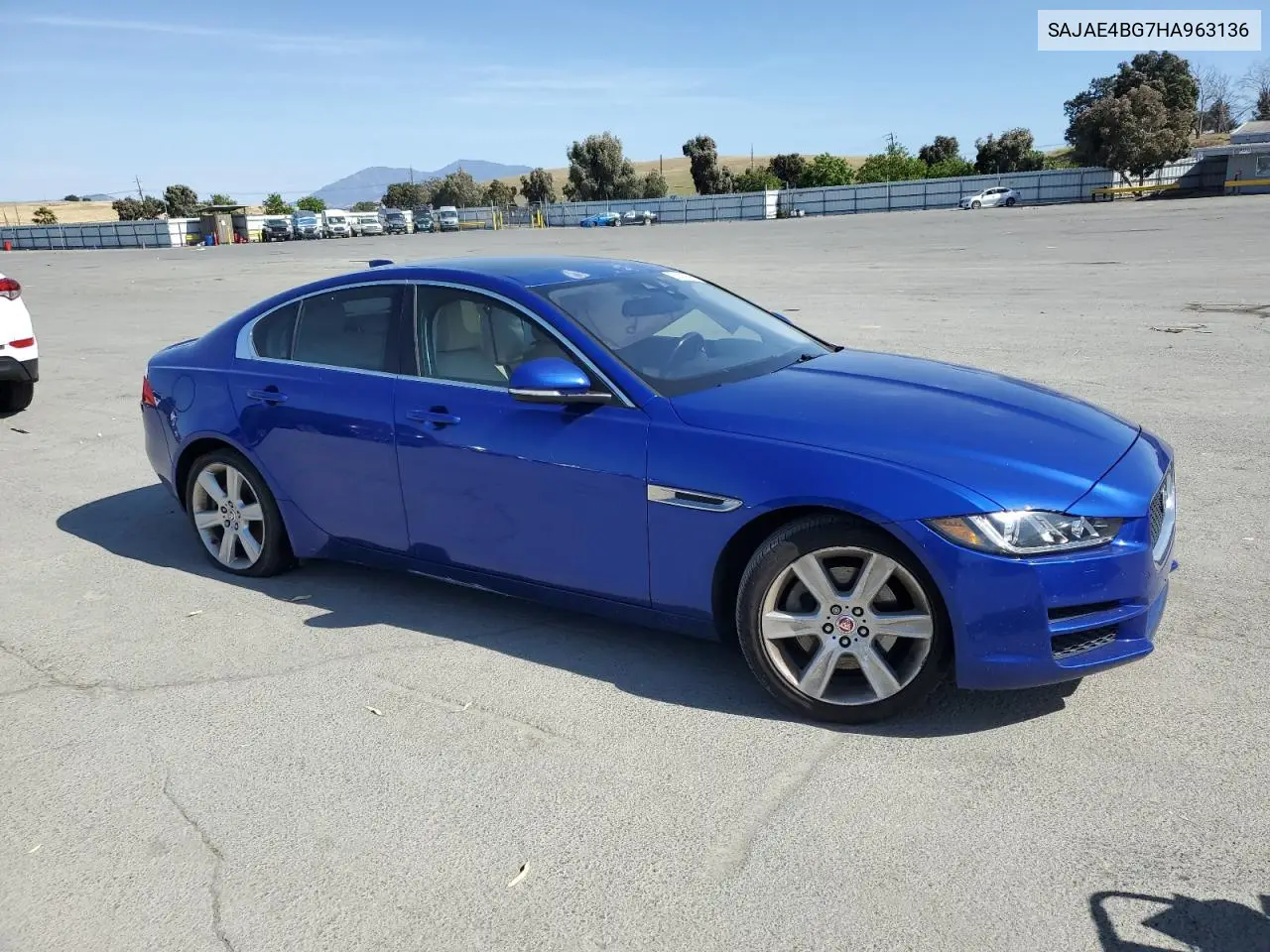 2017 Jaguar Xe Prestige VIN: SAJAE4BG7HA963136 Lot: 57475595
