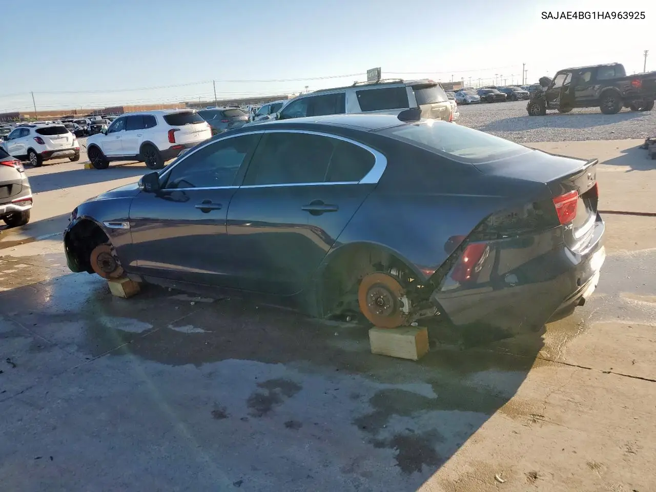 2017 Jaguar Xe Prestige VIN: SAJAE4BG1HA963925 Lot: 57568085